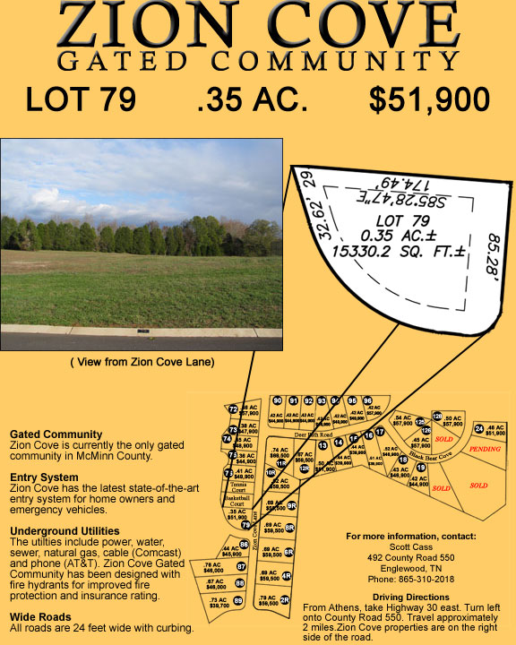 ZION COVE A Gated Community